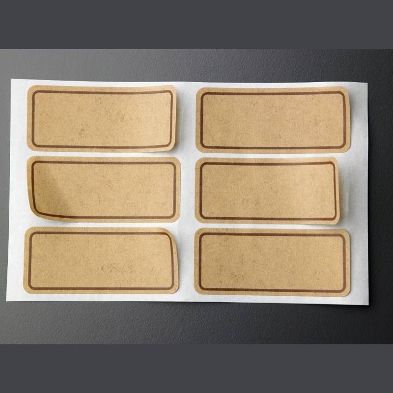 Matte Synthetic Labels