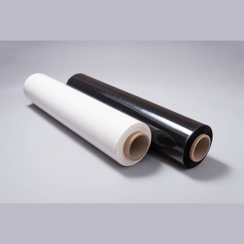 Opaque white polyester film Label